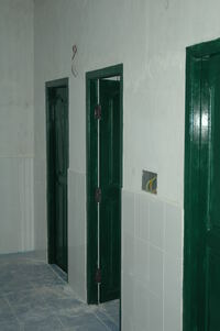 1st floor bathrooms _ painting finished